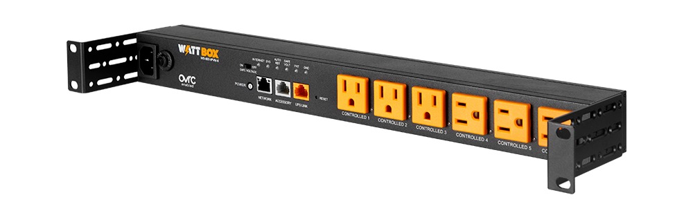 WattBox network power controller and monitoring setup